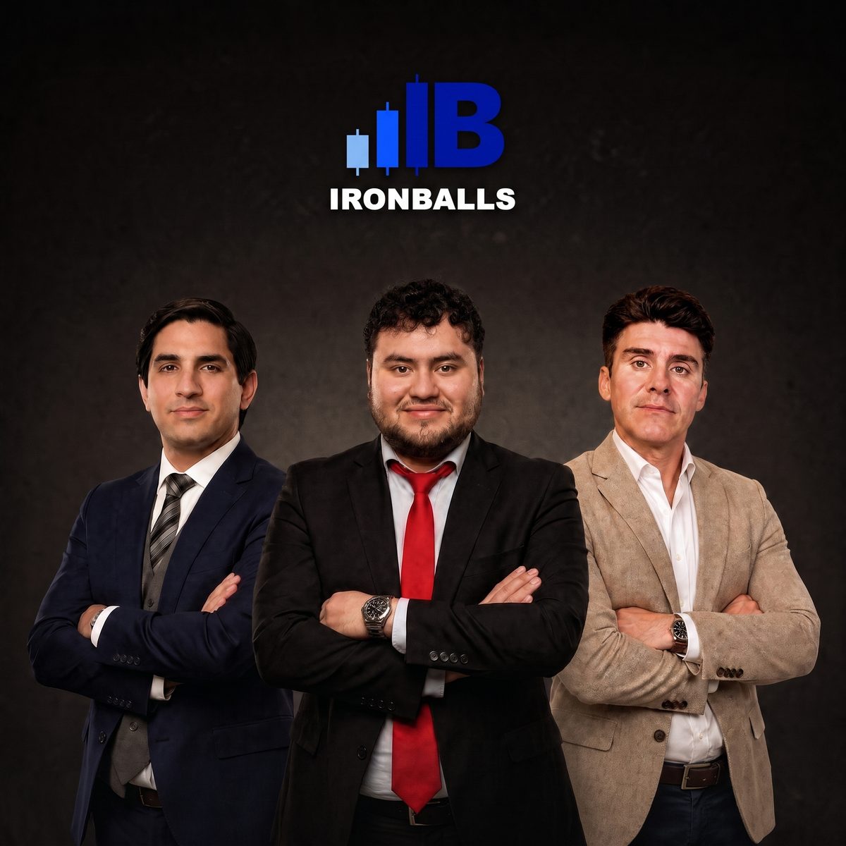 Equipo de IronBall Traders: Emerson, Pipe y Ale